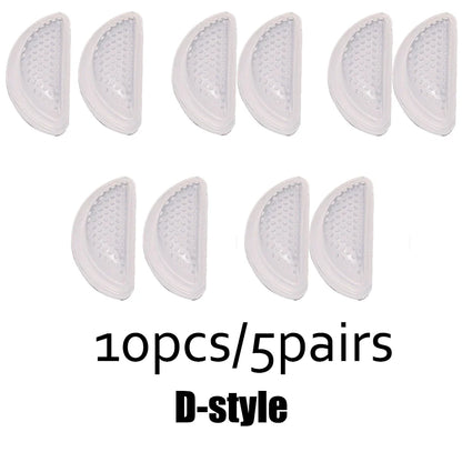 Anti-Slip Silicone Nose Pads for Glasses – Transparent Soft Self-Adhesive Eyewear Cushions