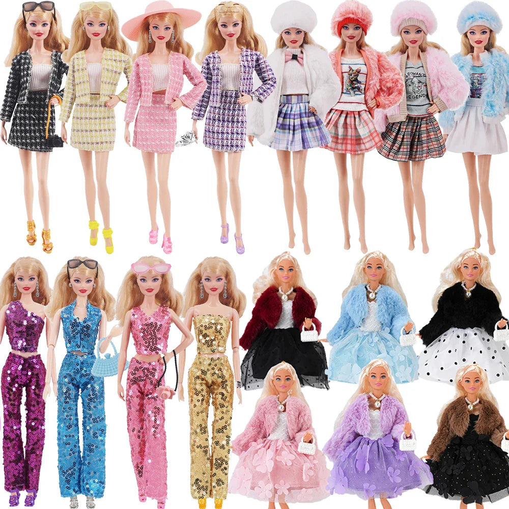 30cm Doll Clothes & Accessories – Dress for Babi, Blyth, 1/6 BJD Dolls, Birthday & Christmas Gift for Girls