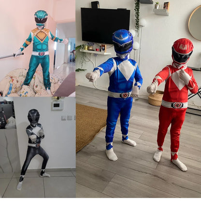 Superhero Samurai Ranger Costume Mask - Shinkenger Cosplay Halloween Mask for Men & Boys