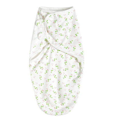100% Cotton Newborn Swaddle Sleep Sack – Thick Infant Baby Wrap Cocoon Diaper Bag (INSULAR Summer)
