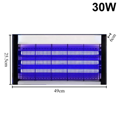 LED Mosquito Killer Lamp - Indoor Outdoor Electric Insect Trap with Quiet Photocatalytic Zapper for Home Use