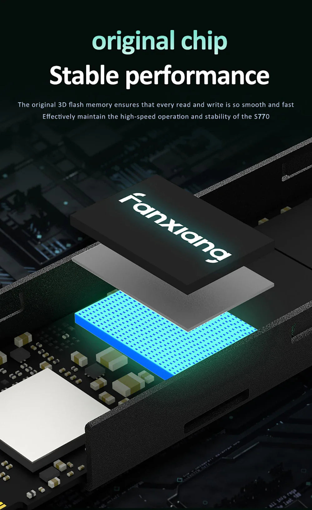 Fanxiang S660/S770/S880 NVMe M.2 PCIe 4.0x4 SSD – 1TB, 2TB, 4TB Internal Solid State Drive for PS5 & Desktop