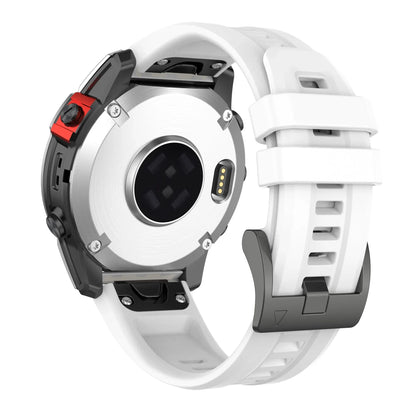 Silicone Watch Strap for Garmin Fenix 7X/7/7S/6/6X/5X/5S/3HR/945/935 – QuickFit 20/22/26mm Wrist Band