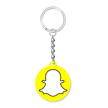 Instagram NFC Epoxy Key Tag – 13.56MHz RFID Proximity Keychain to Increase Followers