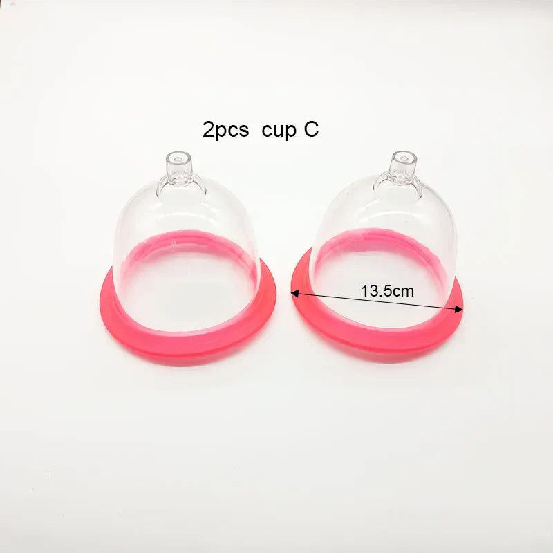 Electric Vacuum Suction Body Massage Device for Chest & Butt Lift, Breast Enhancement & Firming Cupping Therapy Pump System