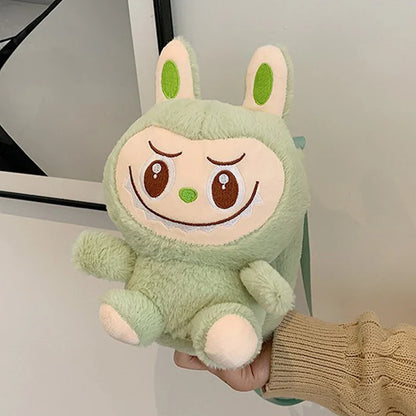 Fashion Cute Plush Doll Crossbody Bag — Multifunctional Phone Pouch & Toy, Versatile Birthday Gift for Girls