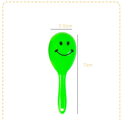 20pcs Mini Colorful Maracas – Sand Hammer Rattles for Kids, Party Favors & Baby Shower Gifts