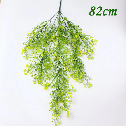 Handmade Wicker Rattan Wall Hanging Flower Planter – Garden Vine Basket Plant Holder