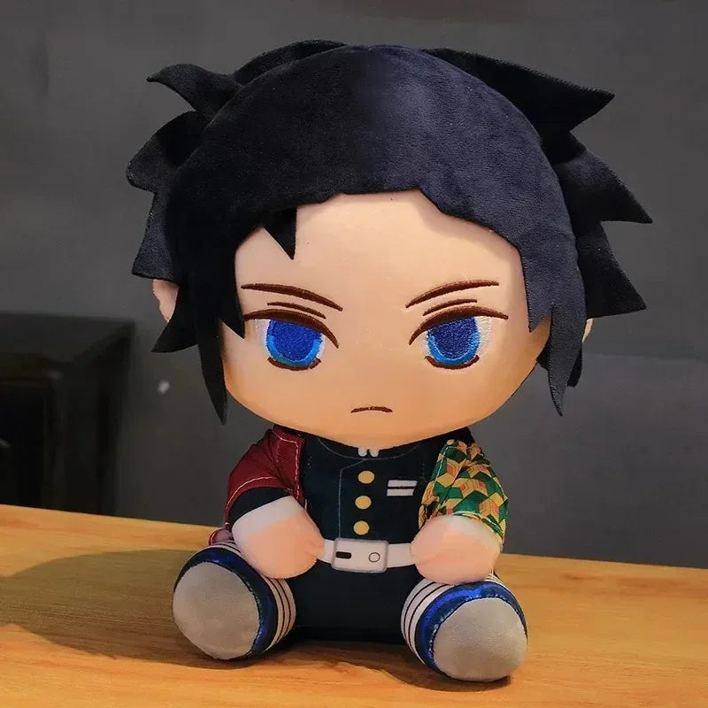 20cm Demon Slayer Plush Dolls — Kamado Tanjirou, Nezuko, Zenitsu & Kyoujurou Anime Toys | Kids Gifts from Kimetsu No Yaiba