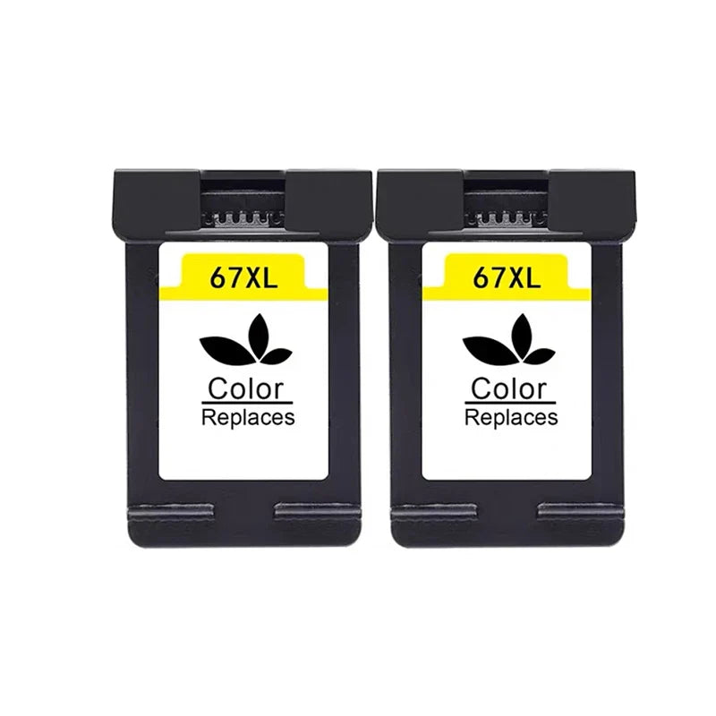 HP 67XL Compatible Ink Cartridge – High Yield Replacement Ink for HP Envy 4140, 4152, 4155, 4158, 1225, 2732, 2752, 2774, 6052 & 6055 Printers
