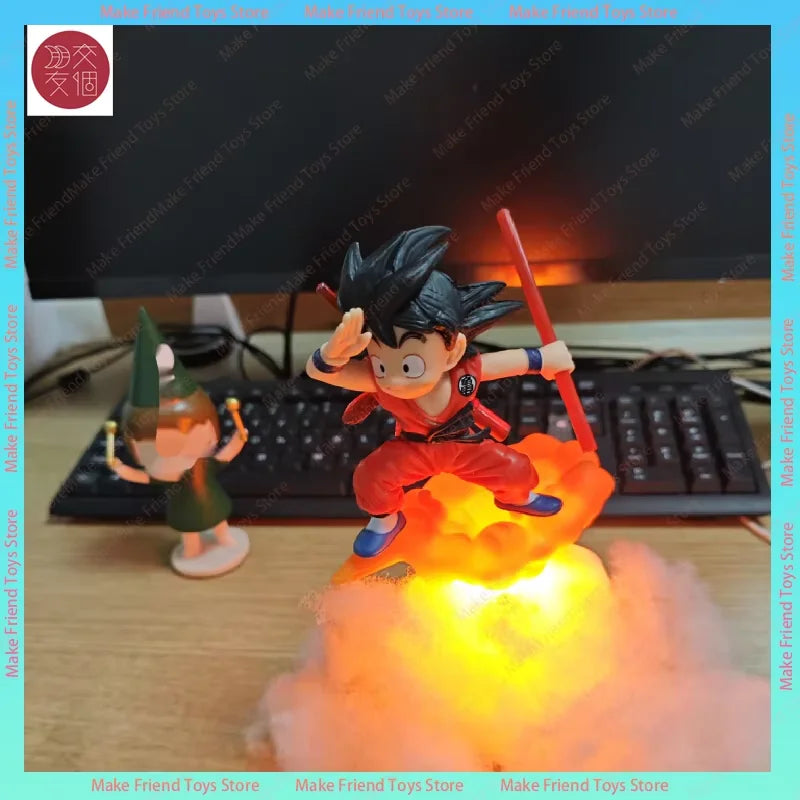 Rechargeable Dragon Ball Gogeta Lamp – Son Goku Kakarotto Kamehameha Wave Magnetic Anime Light