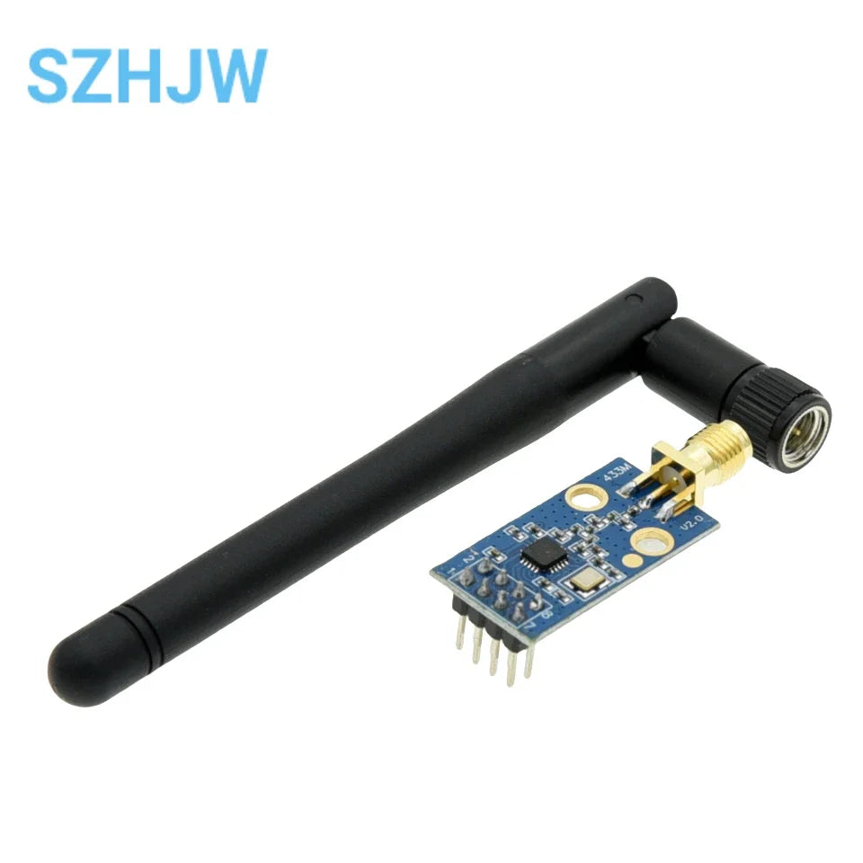 CC1101 433MHz Wireless Transceiver Module – SMA Antenna RF Communication Module
