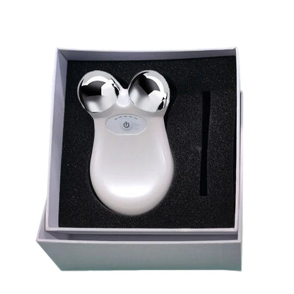 Microcurrent Facial Massager Roller – EMS Face Lift & Anti-Wrinkle Skin Tightening Tool for Firming & Slimming