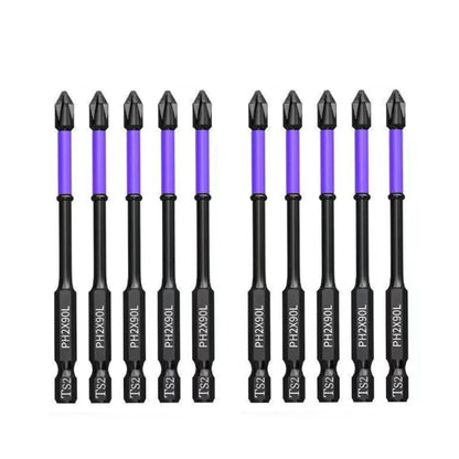 5–60PCS PH2 Magnetic Impact Driver Bit Set – Alloy Steel Cross Screwdriver Bits for Drill & Screw Driving Non-Slip Tool Kit