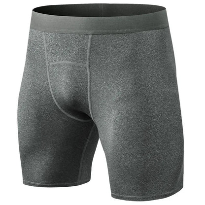 Men’s Gym Compression Shorts – Breathable Quick-Dry Fitness & Bodybuilding Training Jogger Shorts, Elastic Sports Activewear