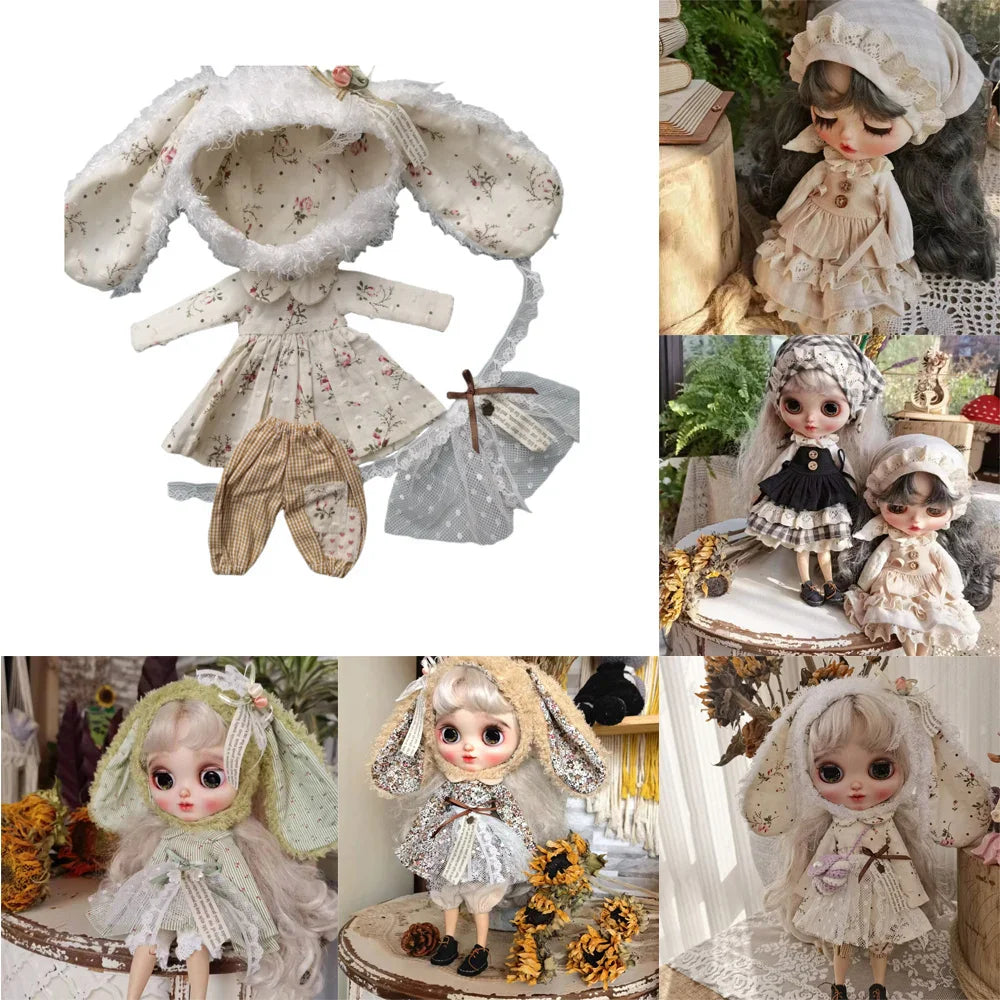 Blythe Doll Clothes Dress Suit — Outfit for OB22, OB24 & Azone Dolls