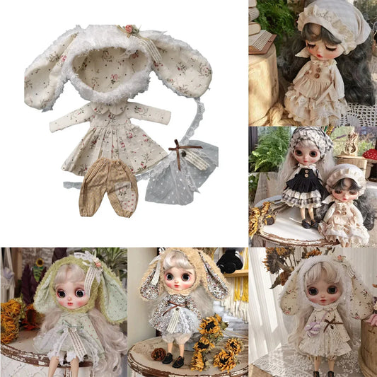 Blythe Doll Clothes Dress Suit — Outfit for OB22, OB24 & Azone Dolls