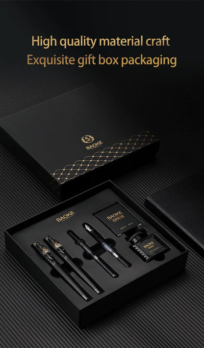 BAOKE T18 Luxury Fountain Pen & Roller Pen Set – Exquisite Gift Set