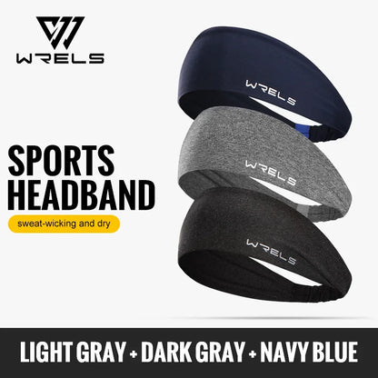 WRELS Moisture-Wicking Sports Headband – Breathable Non-Slip Sweatband for Running, Gym & Fitness (Men & Women)