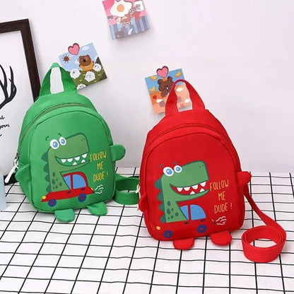 Cute Cartoon Dinosaur Kids Backpack – Anti-Lost Toddler School Bag for Kindergarten & Preschool
