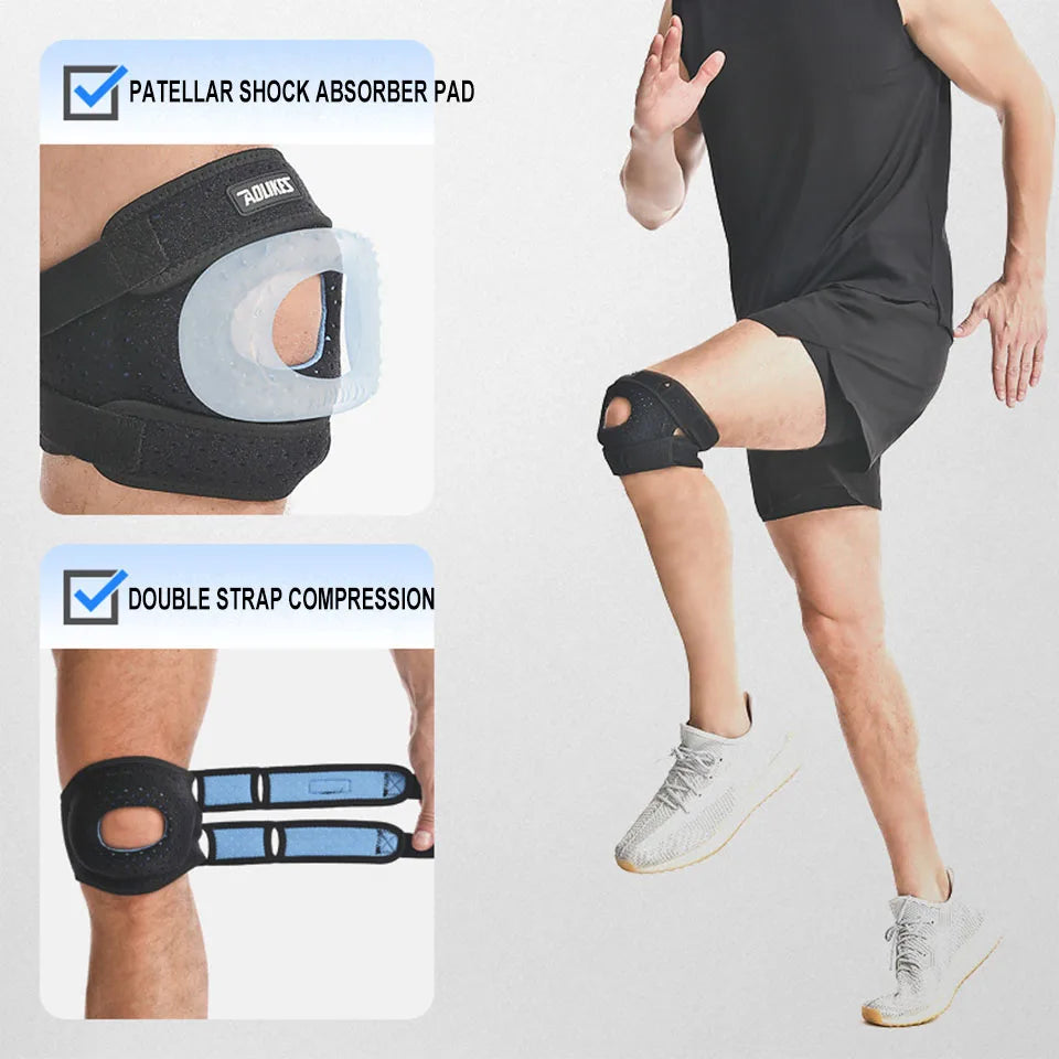 AOLIKES Knee Brace – Patella Compression Sleeve for Men & Women, Knee Pain, Arthritis & Sports Support
