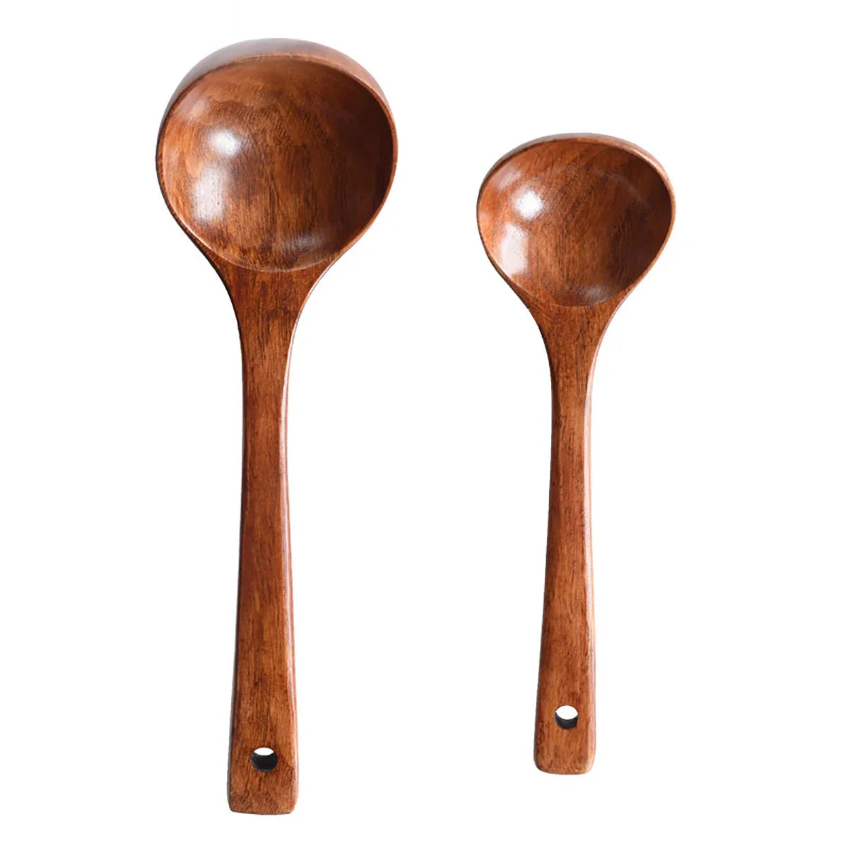 Komu Wooden Soup Ladle — Non-Stick Kitchen Utensil for Cooking, Tableware & Catering Supplies