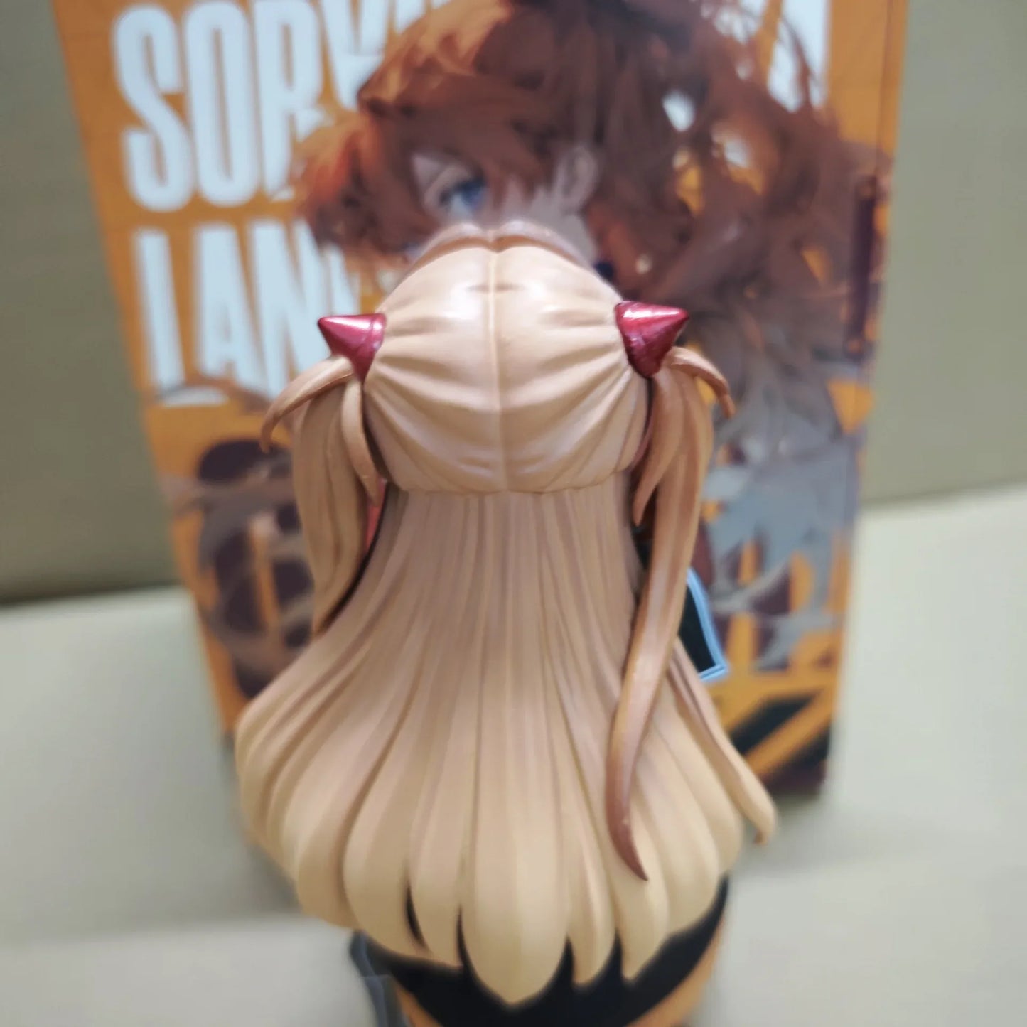 NEON GENESIS EVANGELION Asuka Langley Soryu PVC Figure – Anime College-Style Collectible Doll Toy Gift