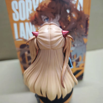 NEON GENESIS EVANGELION Asuka Langley Soryu PVC Figure – Anime College-Style Collectible Doll Toy Gift