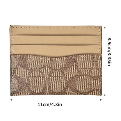 Luxury Women's Wallet - Multi-Function PU Leather Card Holder, Small Short Purse
