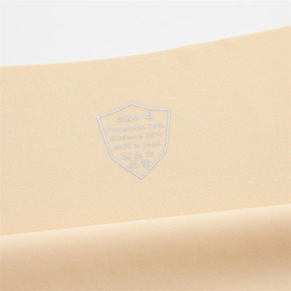 3Pcs Ultra-Thin Seamless Silk Women’s Panties – Sexy Low-Waist Stretch Bikini Briefs, XS-XXL