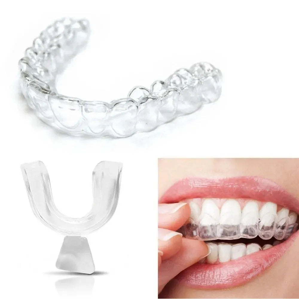 2 Piece Teeth Tray Whitening Braces - Oral Hygiene & Bleaching Teeth Care Tools