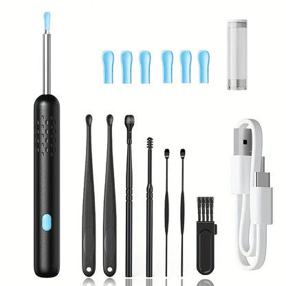 Ear Wax Removal Tool with 8M HD Camera – Ear Cleaner Endoscope with 6 LED Lights, Ear Cleaning Kit for Adults & Children