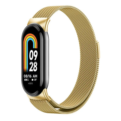Metal Stainless Steel Strap for Xiaomi Mi Band 8 & 9 – Replacement Smart Bracelet Watchband