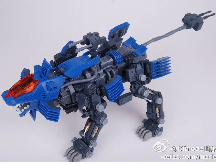 BT ZOIDS RPZ-03 Shield Liger Model Kit — 1:72 Scale Full Action Plastic Building Blocks for Birthday & Christmas Gifts
