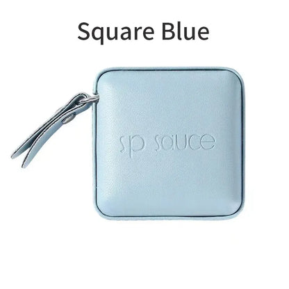 Soft Square Retractable Tape Measure with Push Button – Soft Body Measuring Sewing Tape Inch Ruler Tool