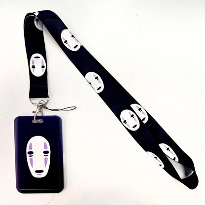 Anime Lanyard Keychain – Animated Mobile Phone & ID Card Holder, DIY Jewelry Accessory Wholesale