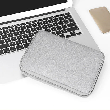 Portable Travel Data Cable Storage Bag – Double Layer Power Bank, U-Disk & Earphone Organizer