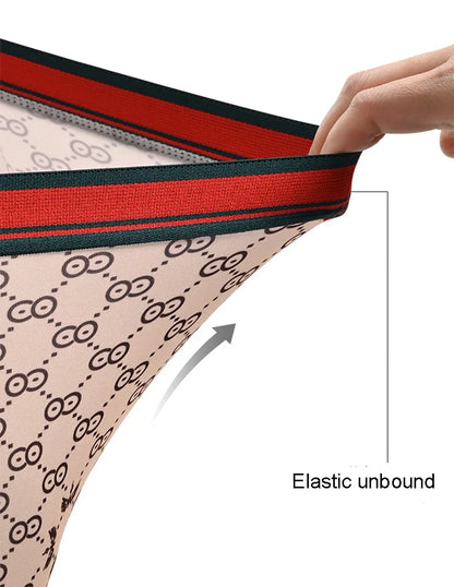 5PCS Men's Printed Boxer Shorts - Breathable & Comfortable Underwear, U-Convex Briefs, Plus Size