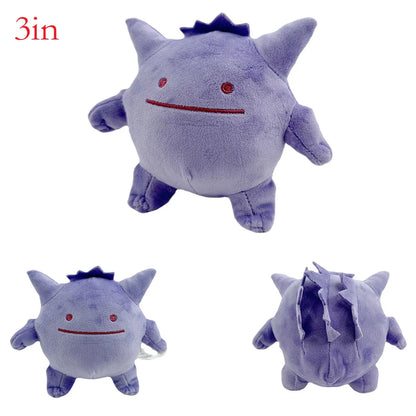 New Gengar Plush Toy – Soft Pokemon Stuffed Animal Doll, Cute Cartoon Christmas Gift