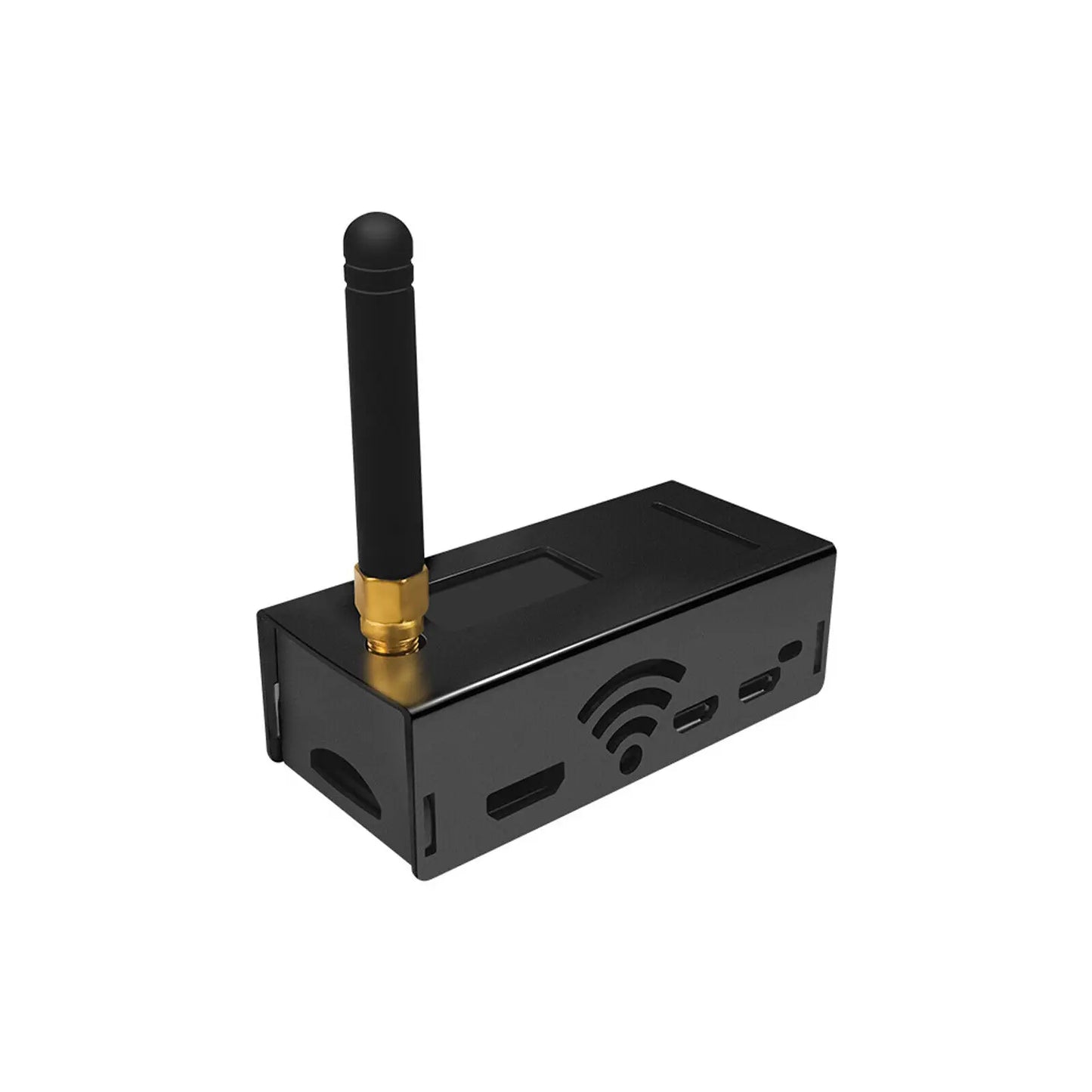 Pre-Assembled MMDVM Hotspot Kit with Raspberry Pi Zero W – Supports P25/DMR/YSF/NXDN with OLED, Antenna & 8GB SD Card Case