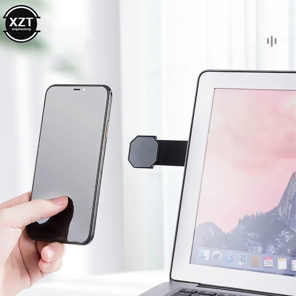 Creative Phone Mount - Adjustable Monitor Expansion Bracket, Car Magnetic Screen Side Holder for Tesla Model 3 Y X S