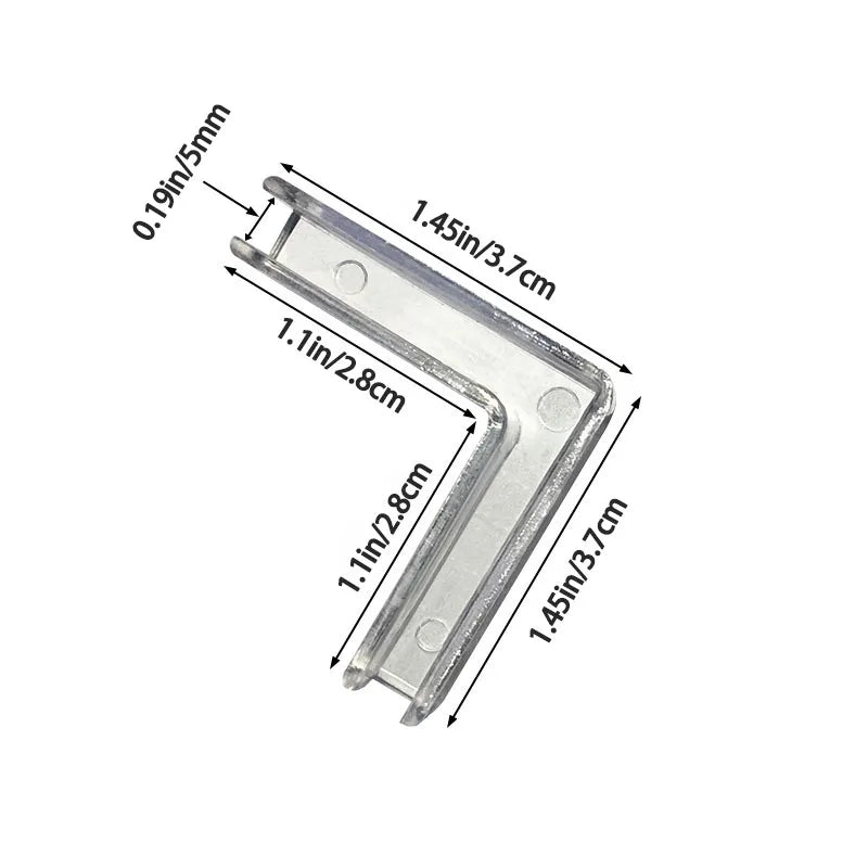 60×60cm / 40×40cm Photography Background Board – Transparent 5mm Card Clasp Props for Studio Photo Backdrops