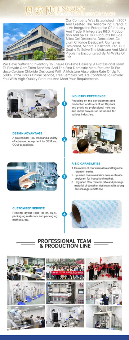 500g Color-Changing Silica Gel Packs — Reusable 3D Printer Desiccant Moisture Absorber for Christmas & Humidity Control