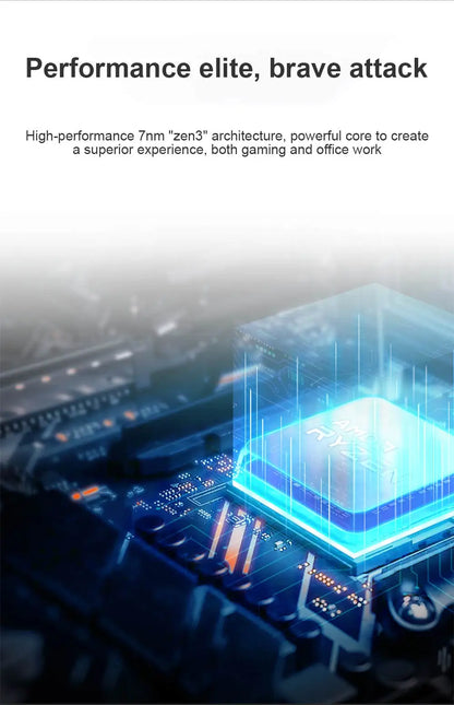 AMD Ryzen 5 5600 CPU Processor - 6-Core, 12-Thread, 3.5GHz, 32MB L3 Cache, 7NM, Socket AM4 (No Fan)