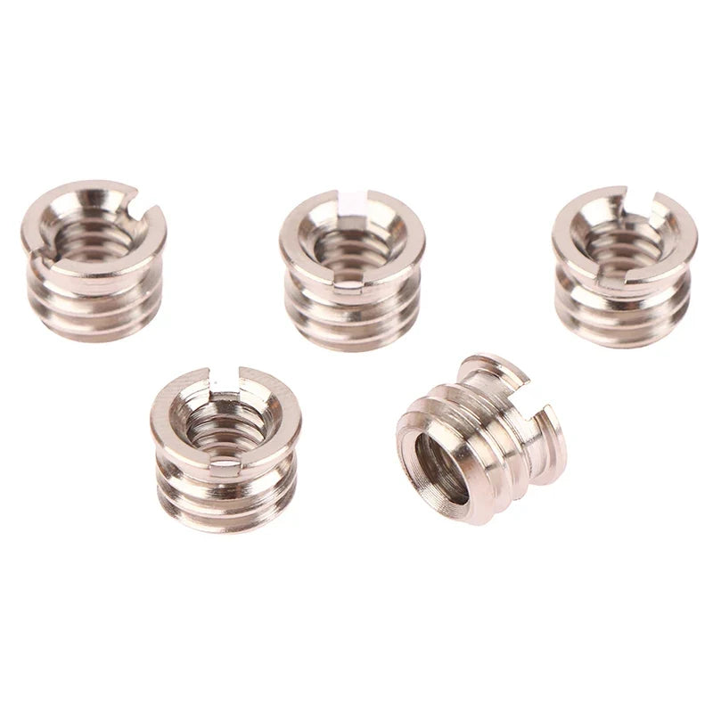 5Pcs Camera Screw Adapter Set - 1/4 to 3/8 Inch Conversion Screws for Tripod Mount Quick Release Camera Accessories