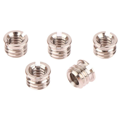 5Pcs Camera Screw Adapter Set - 1/4 to 3/8 Inch Conversion Screws for Tripod Mount Quick Release Camera Accessories