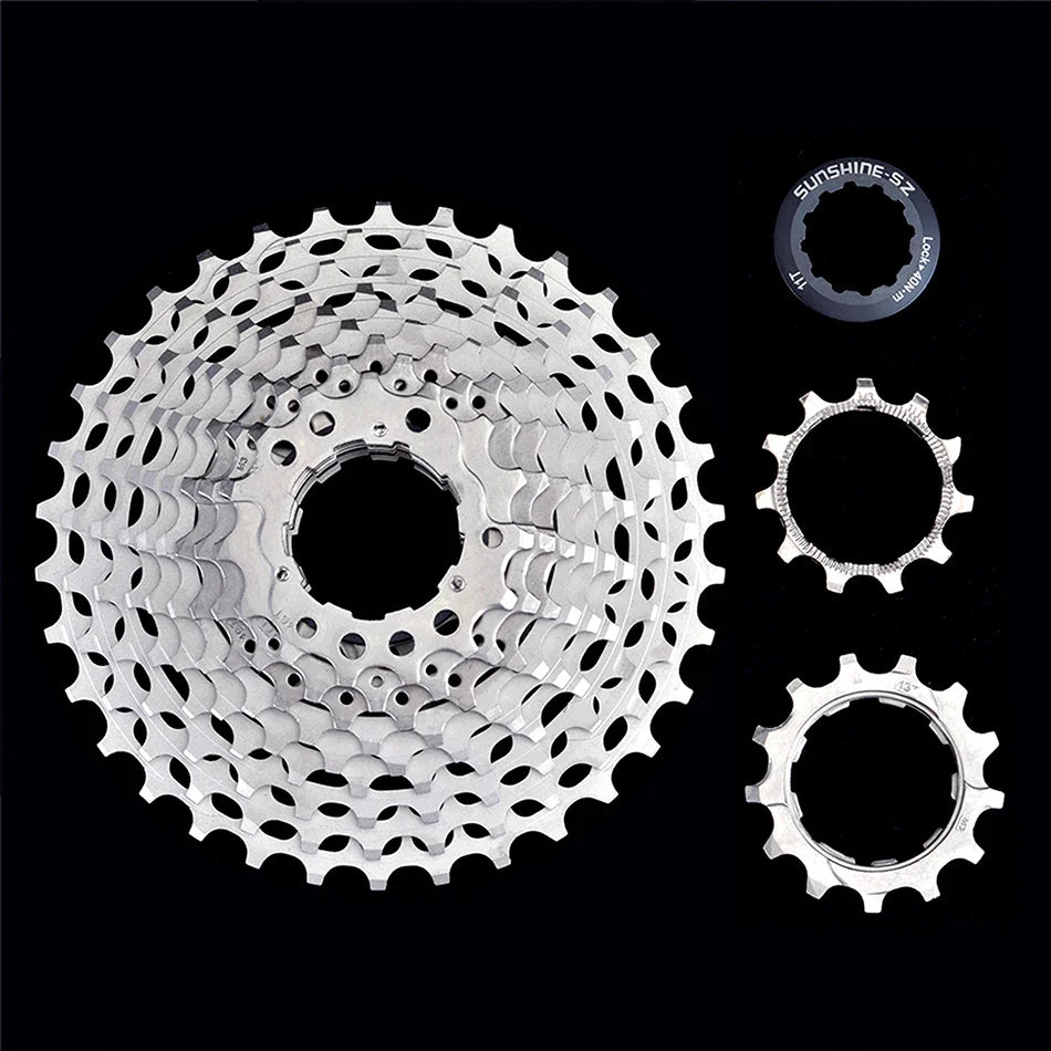 GOLDIX Ultralight CNC Road Bike Cassette — 11/12-Speed 28T-36T Sprocket for SHIMANO HG, K7 11S/12S