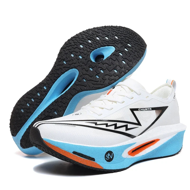 Carbon Plate Marathon Running Shoes - Lightweight Breathable Athletic Sneakers for Men & Women