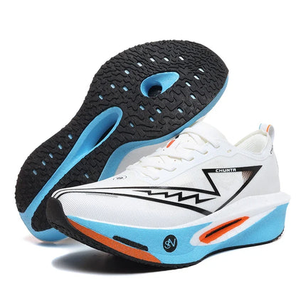 Carbon Plate Marathon Running Shoes - Lightweight Breathable Athletic Sneakers for Men & Women