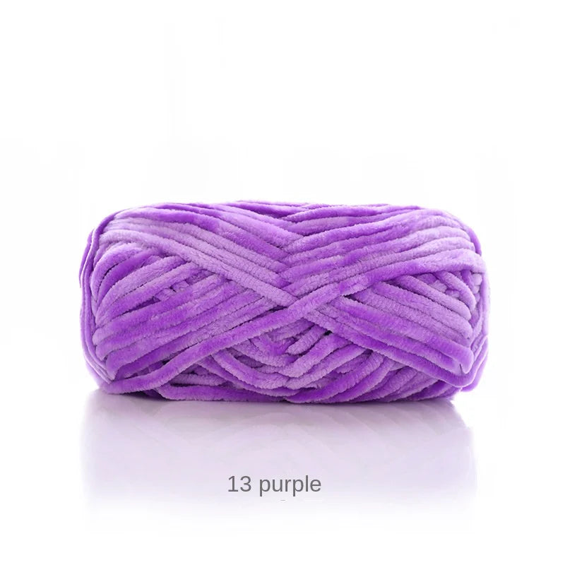 50g/Ball DIY Knitting Yarn – Soft Wool for Baby Scarf, Hat, Chunky Crochet Thread